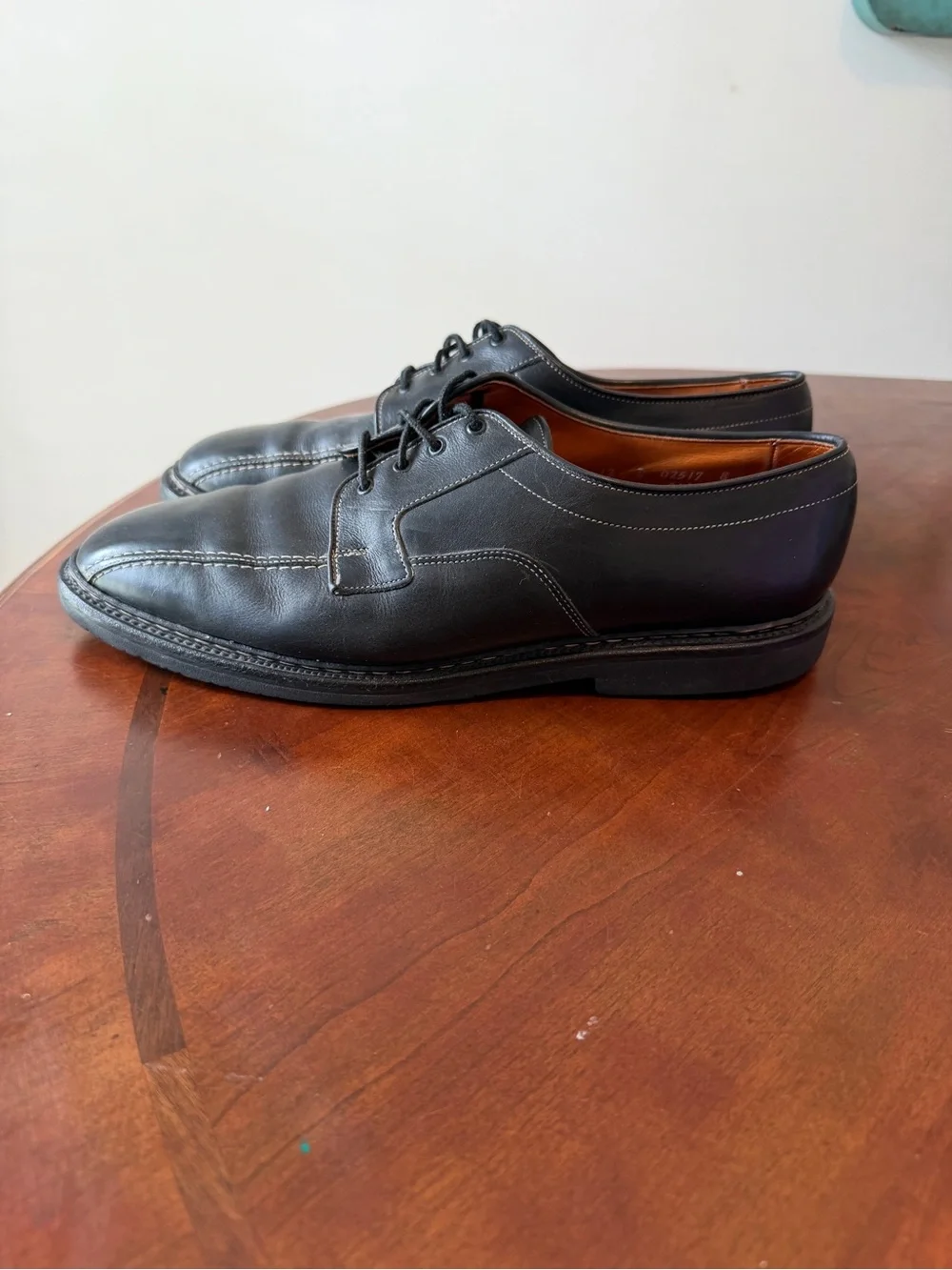 Allen Edmonds Hillcrest Oxfords Black Leather Dress Shoes Men’s Size 12 D